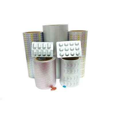 Cold Forming 8021 Alu Alu Foil Bawah Untuk Kemasan Farmasi