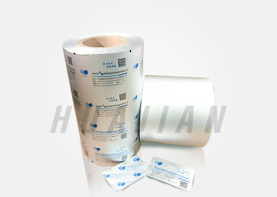 8011 30 mikron Cetak PTP Aluminium Foil Kemasan Farmasi