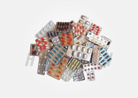 Cold Form Aluminium Blister Foil Dicetak Untuk Kemasan Pil