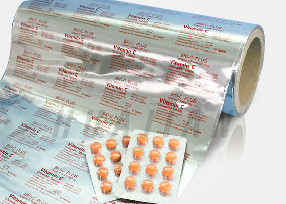 OP AL VC Aluminium Blister Foil Sheet Untuk Mengemas Tablet Kapsul