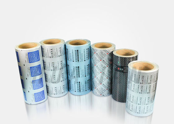 Heat Sealing Coated Tablet Setengah keras 4gsm Aluminium Blister Foil