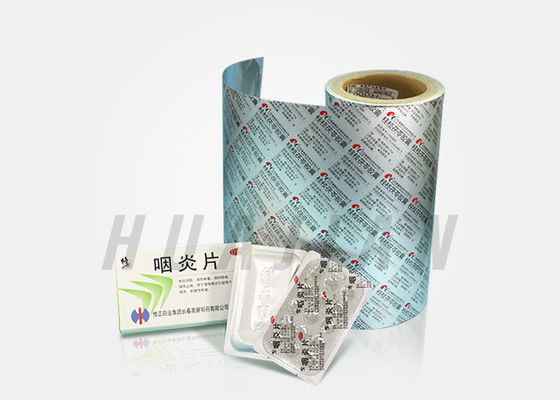 Satu Sisi Laminasi Push Melalui Farmasi Aluminium Foil