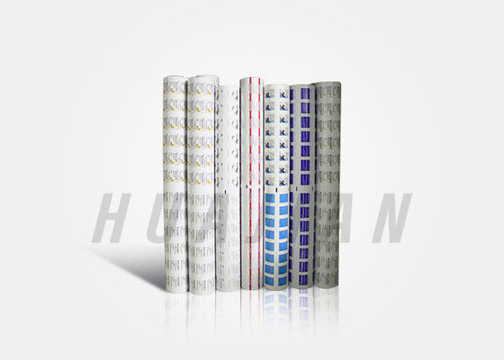 Clear Silver Heat Sealable Aluminium Bags Dengan Tear Notch