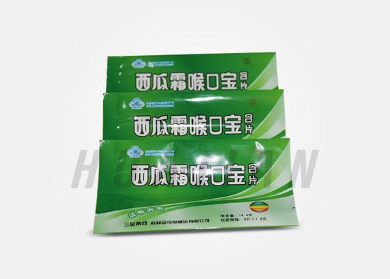 Mini Heat Seal 3 Sisi PET Aluminium Foil Pouch Untuk Coffee Sachet