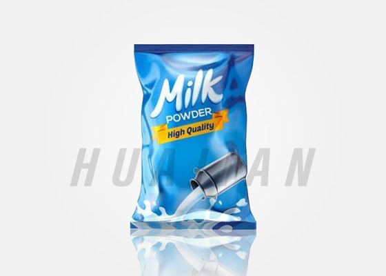 3 Sisi Kantong Aluminium Foil Penyegelan Untuk Kopi Susu Obat Bubuk