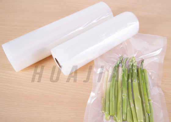 Makanan Plastik 0.16mm Vakum Segel Tas Makanan Untuk Daging Sosis Ham