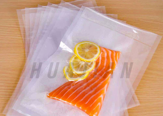 Makanan Plastik 0.16mm Vakum Segel Tas Makanan Untuk Daging Sosis Ham