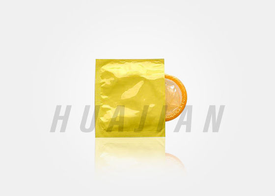 Foil Kemasan Kondom Pelumas Dengan Silikon