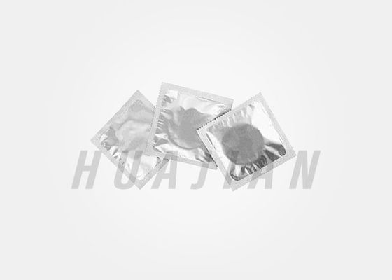Foil Kemasan Kondom Pelumas Dengan Silikon