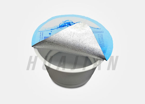 Tutup Peel Aluminium Foil Kontainer Mudah Untuk Kopi Susu Kapsul