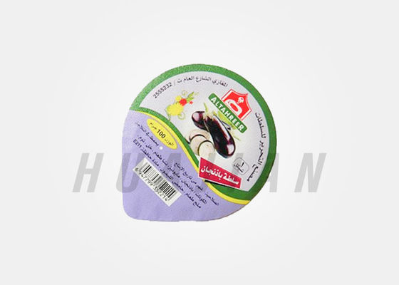 Segel Panas Laminasi Aluminium Foil Menutupi Stiker Pelabelan Makanan
