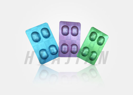 Alu Pvc Blister Anti Pemalsuan Untuk Tablet Kapsul Gelembung
