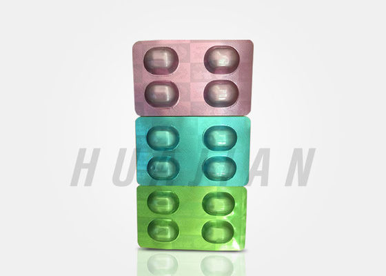 Alu Pvc Blister Anti Pemalsuan Untuk Tablet Kapsul Gelembung
