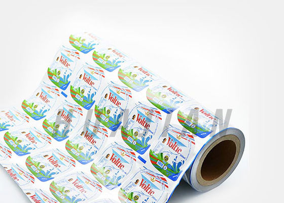 8011 Aluminium Lidding Foil Untuk Yoghurt Dan Susu Bubuk Warna Dilapisi