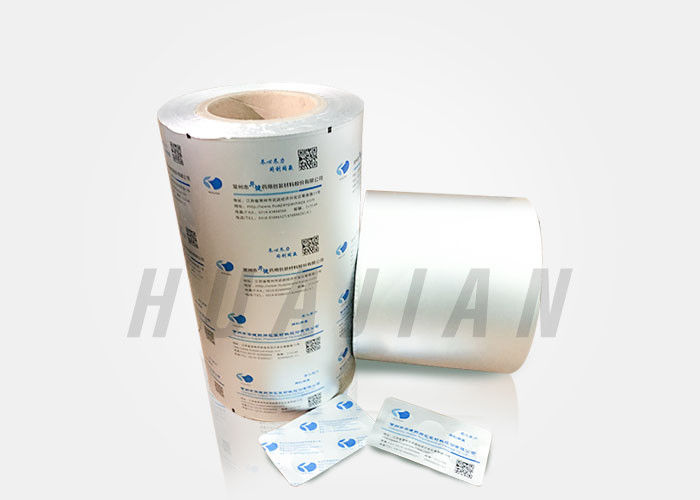Foil Penyegelan Panas Tahan Anak 8gsm Aluminium Blister Foil