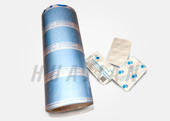 Ekspor Dari Cina OP ALU HSL Aluminium Blister Foil Untuk Kemasan Farmasi Penyegelan Panas Dengan PVC Dan PVDC