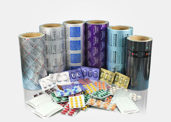 Perawatan Cetak 6gsm Aluminium Blister Foil Untuk Paket Obat