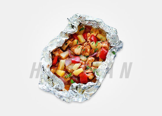 Pembekuan Memanggang Kue Mendidih 0.03mm BBQ Aluminium Foil Rolls